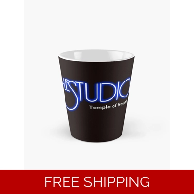 Tall Mug A Black White & Blue Logo TOS